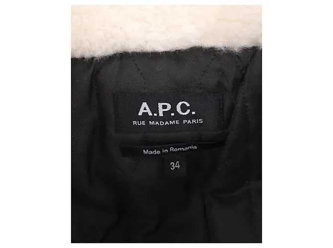 Apc EN.PAG.do. Chaqueta Snowbird de lana gris 