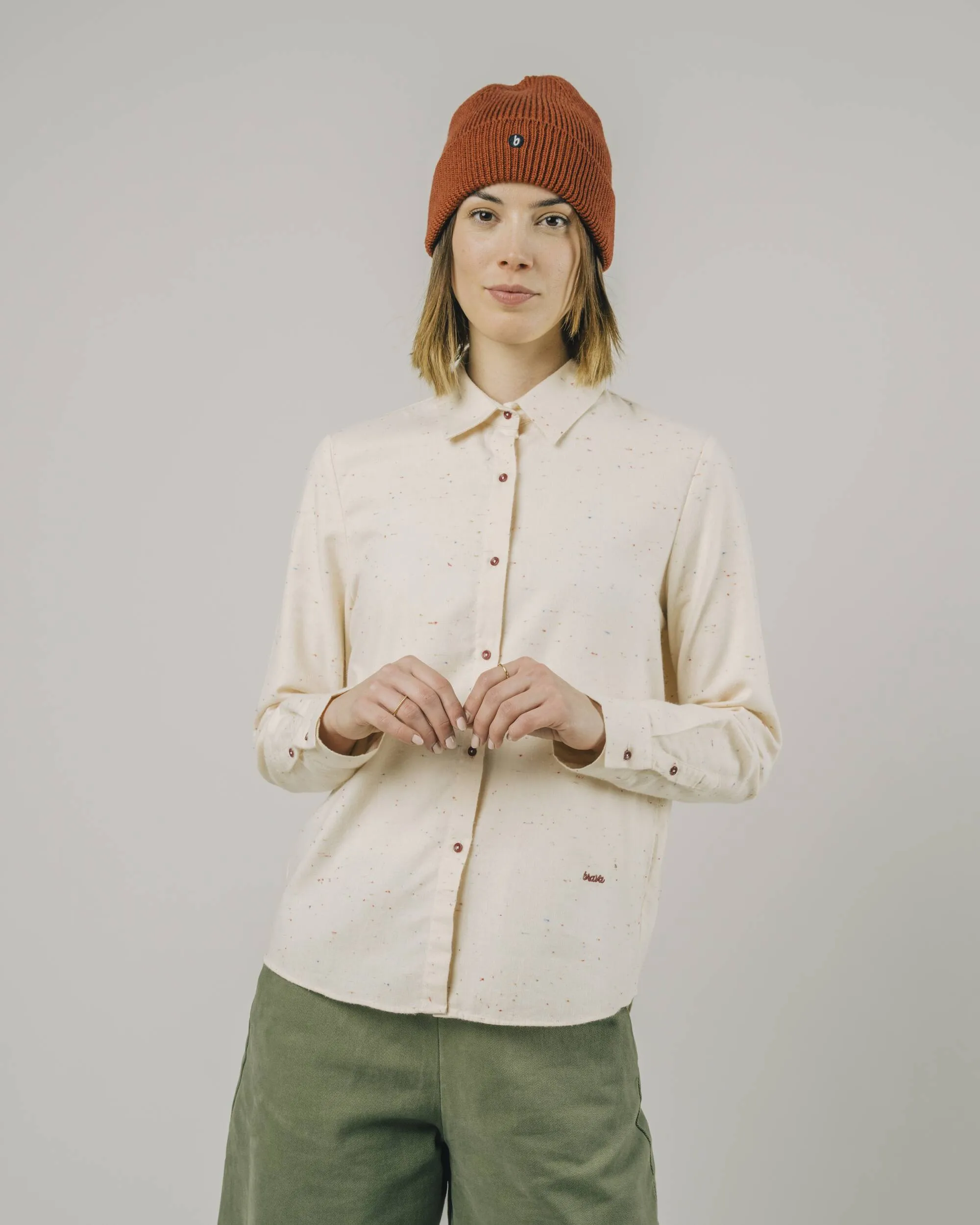 Buttonato Regular Blouse Ecru