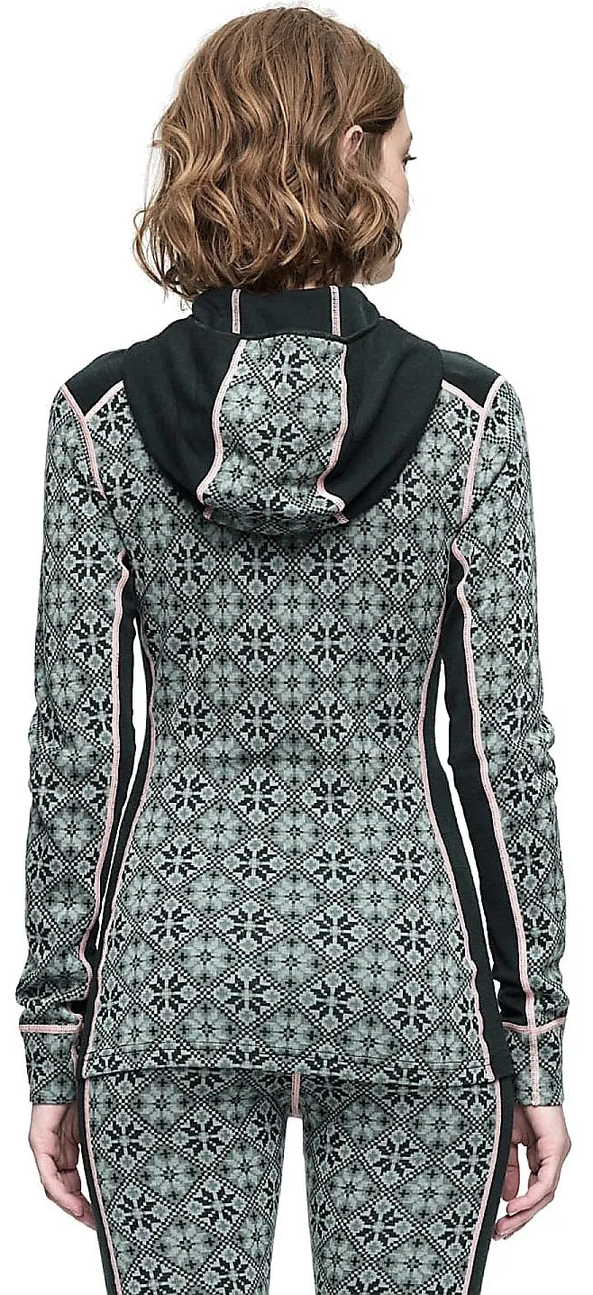camisa Kari Traa Rose Hood LS - Murk - women´s