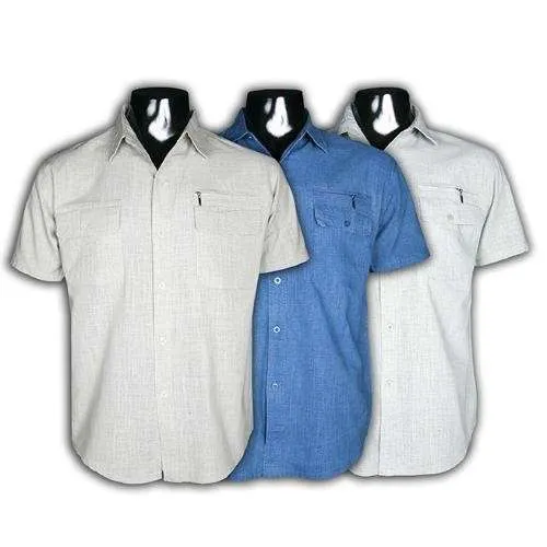 Camisas de Hombre Ref. 306 Tallas M, L, XL, XXL, XXXL. Colores Surtidos.
