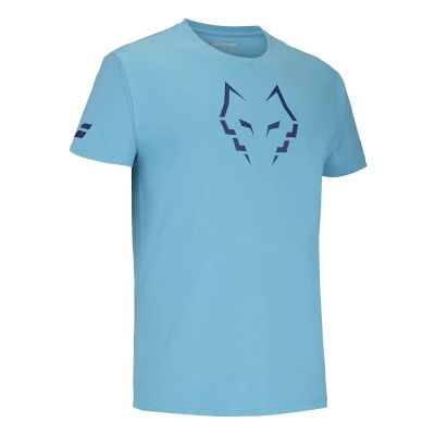Camiseta Babolat Cotton Tee Juan Lebron 2025 Azul Claro