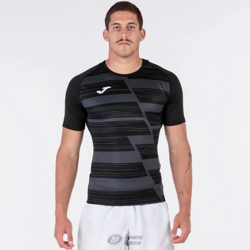 Camiseta rugby Joma Haka negro