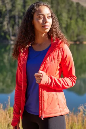 Chaqueta acolchada reciclada deportiva para mujer