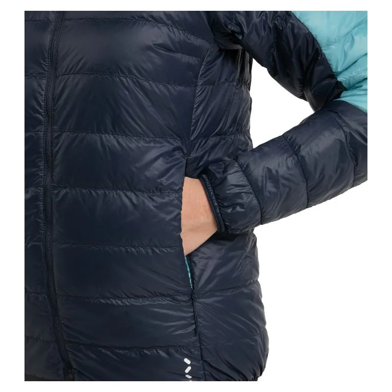Chaqueta de plumón para mujer Haglöfs L.I.M Down Hood (tarn blue/frost blue)