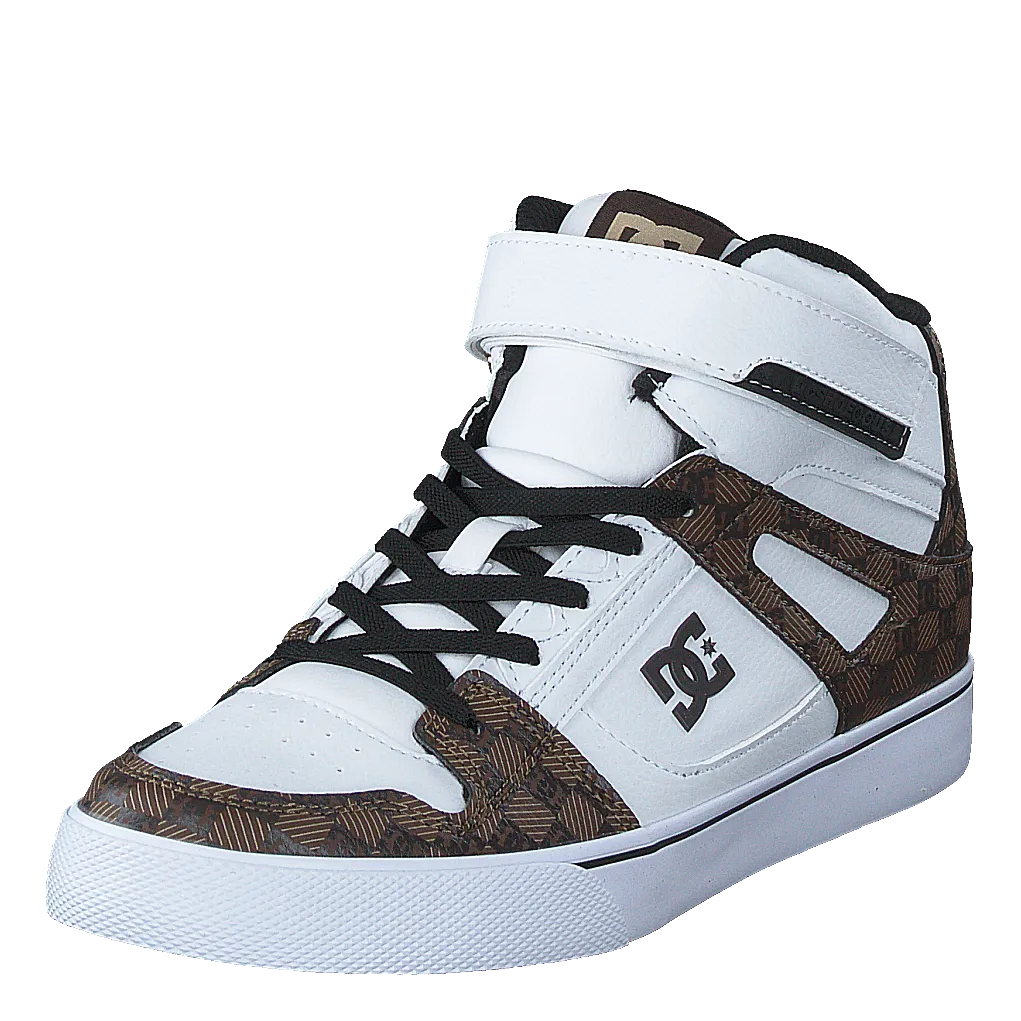 DC Shoes Pure High-top Se Ev Sn Black/white/brown