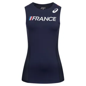 Francia ASICS Track & Field Elite Athletes Mujer Camiseta XRK773-52FR