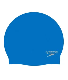 Gorro de Natación Speedo Plain Moulded Silicone Azul