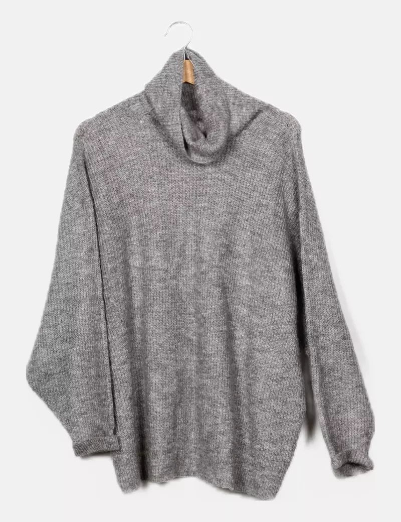 H&M Jersey de punto gris
