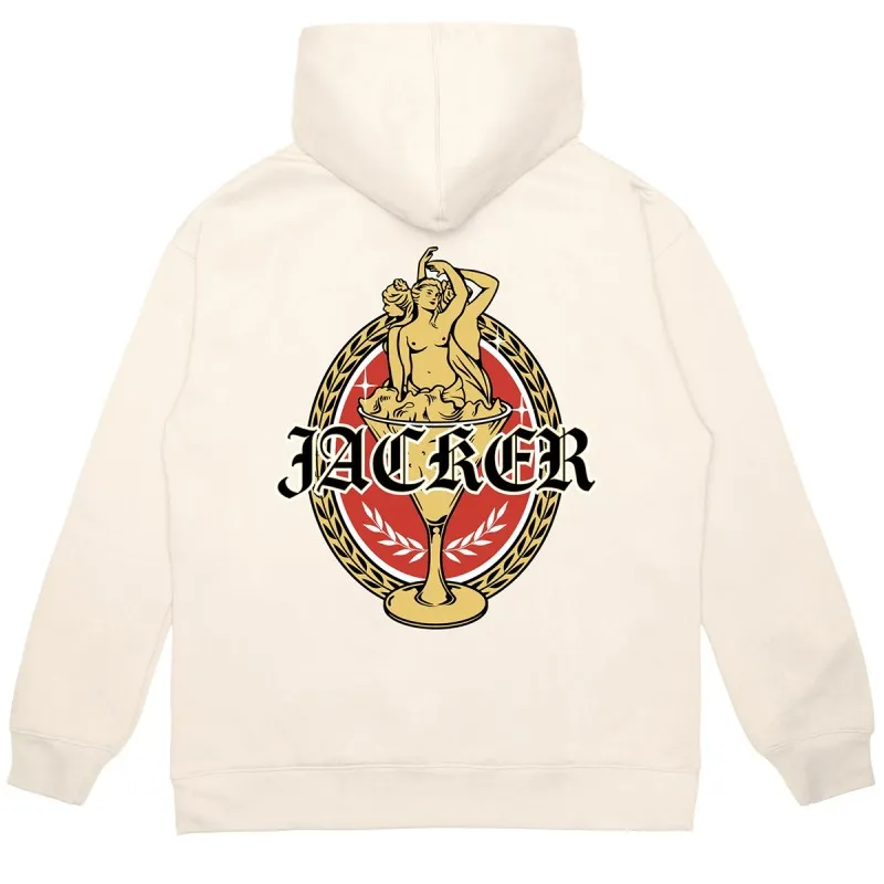 JACKER Trois Graces Beige Hoodie