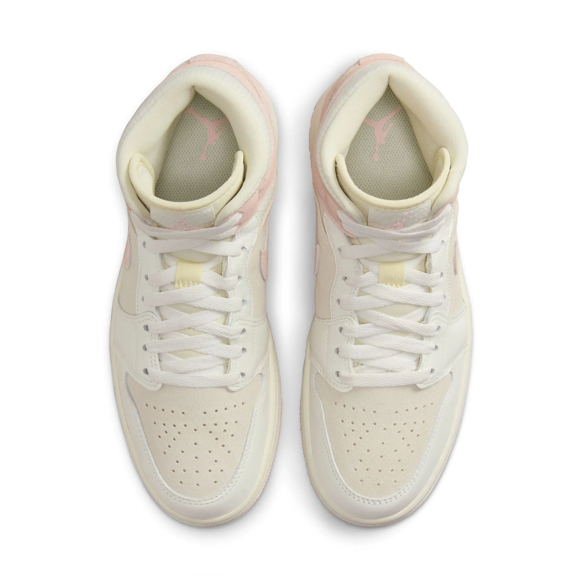Jordan Women Air Jordan 1 Mid Se Coconut Milk/Legend Pink-Sail