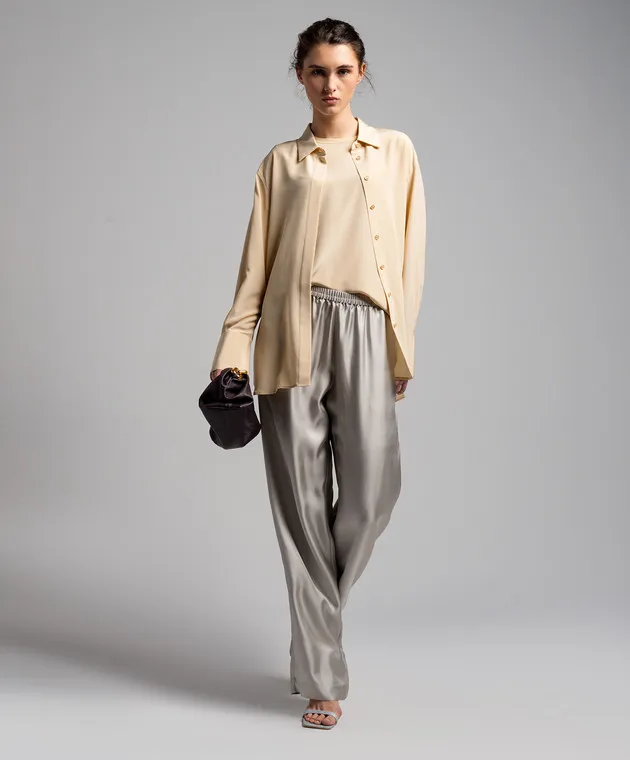 JOSEPH Yellow silk Joe blouse