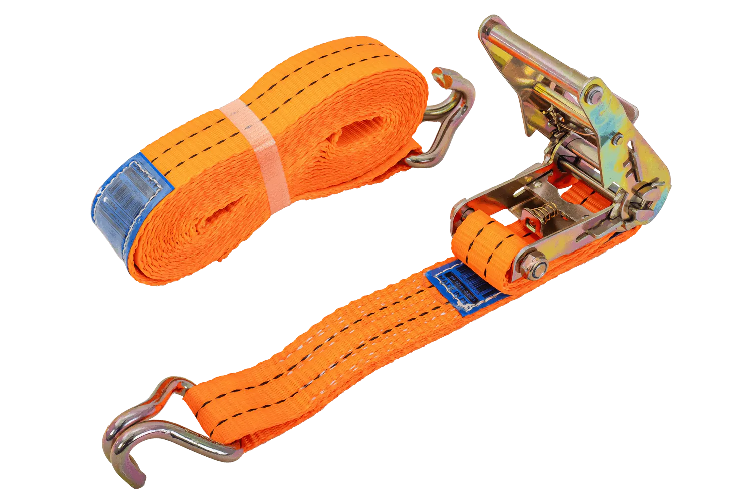 Juego de cuatro correas de transporte con tensor UNITRAILER 6m/35mm/2t