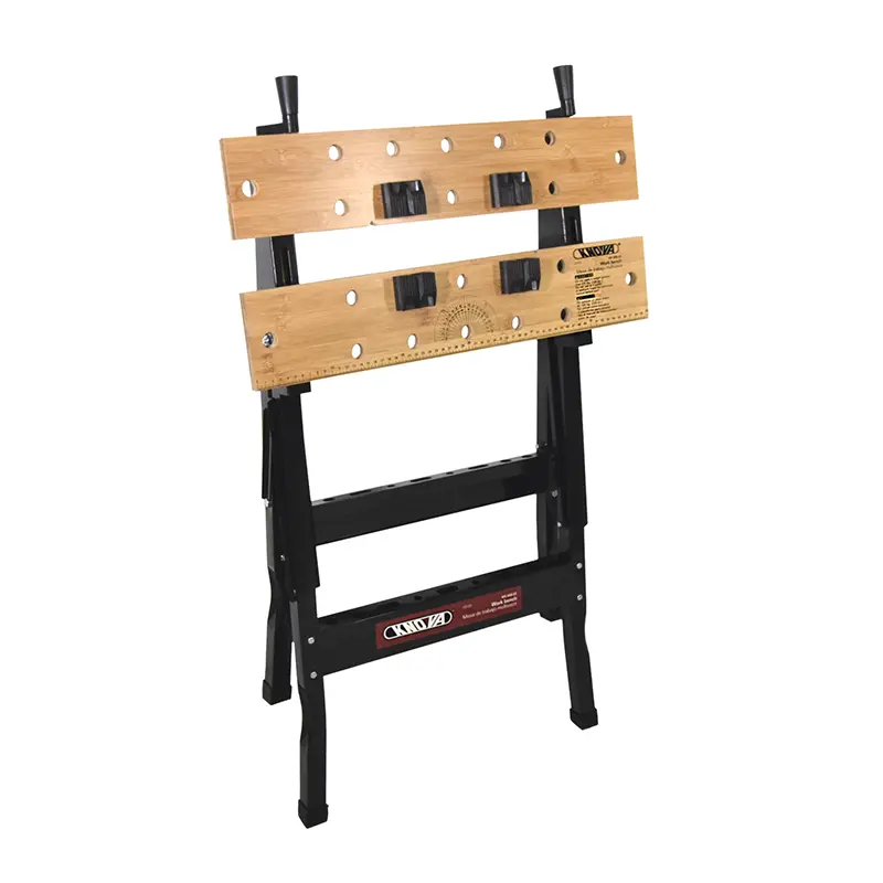 Mesa de Trabajo Multiusos Knova KN WB-03 Acero y Bambú