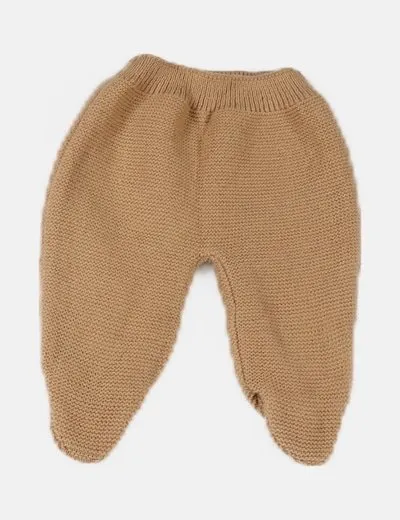 NoName Polaina camel tricot