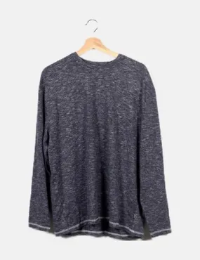 ONLY & SONS Jersey punto azul marino jaspeado