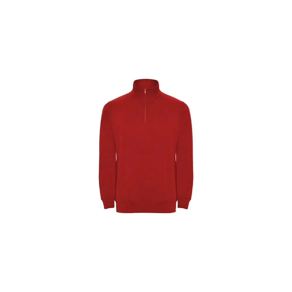 Sudadera con media cremallera y cuello alto Aneto