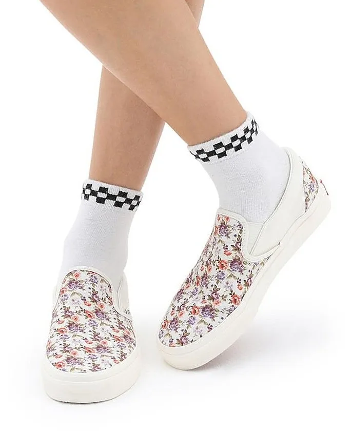 zapatos Vans Classic Slip-On - Vintage Floral Marshmallow - women´s